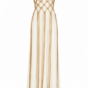 Elegant Maxi Dress in Deep Blue